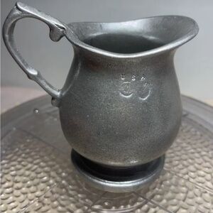 Colonial Wilton Armetale RWP Pewter Creamer Pitcher – Revival Style